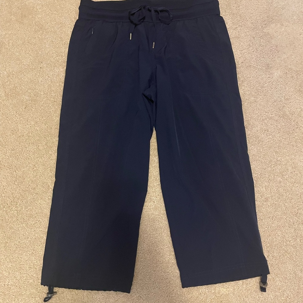 Caffe Marrakesh Navy Drawstring Joggers